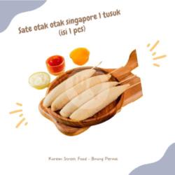 Sate Otak Otak Singapore (1 Tusuk)