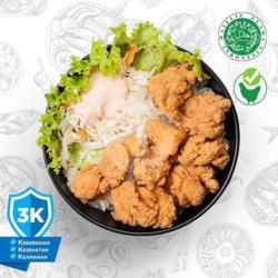 Nasi   Ayam Krispy Polosan