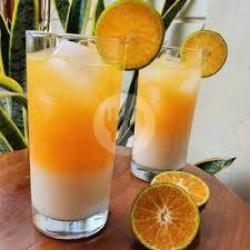 Large Ice Sweet Orange Milky