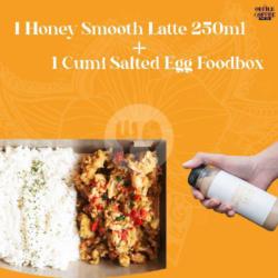 Cumi Salted Egg   Honey Smooth Latte 250 Ml