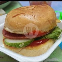 Burger Telur   Keju