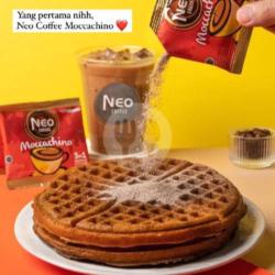 Regular Waffle With Neo Moccachino Coffee Topping