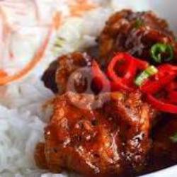 Nasi Ayam Saus Blackpepper