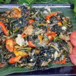 Oseng Daun Pepaya Ikan Teri