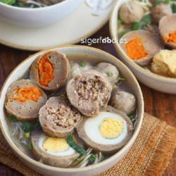 Mie Kuning (bakso Telor   Urat   Tahu)