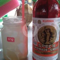 Es Kelapa Sirup Kurnia   Susu