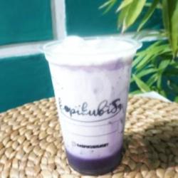 Iced Taro Boba Latte