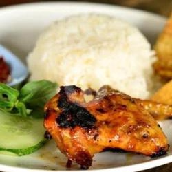 Paket Ayam Bakar Madu   Nasi