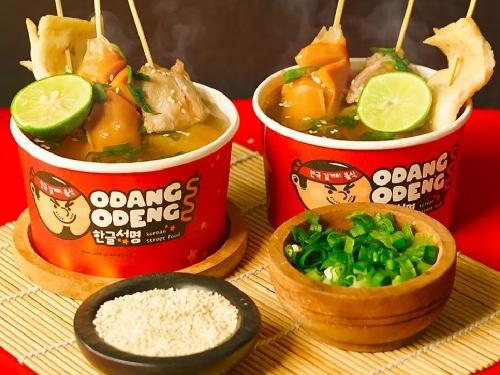 Odang Odeng Korean Street Food, Teras Indomaret Sebani KoPas