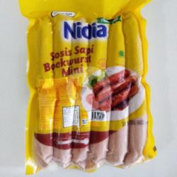 Nidia Sosis Sapi Bakar Mini