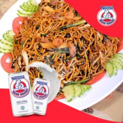 Bear Brand X Mie Goreng Kucai