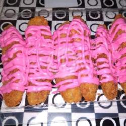 Pisang Strawberry, Susu