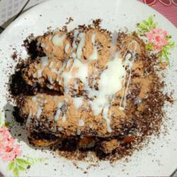 Spesial Pisang Crispy Coklat Susu Milo