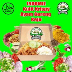 Indomie Kulit Krispy Ayam Goreng Keju Parut