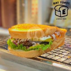 Beef Patty Toast