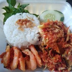 Ayam Geprek   Udang Balado