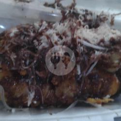 Pisang Goreng Topping Keju Susu Coklat