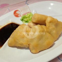 Pempek Campur (lenjer, Telor) Goreng Isi 6pcs