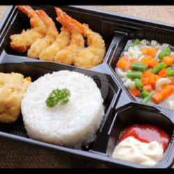 Nasi Bento Udang Original