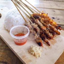 Nasi Sate Taichan Kulit