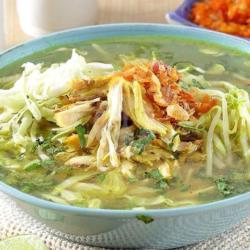 Soto Ayam Suwir   Nasi