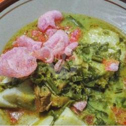 Katupat Sayur Pakis Biasa