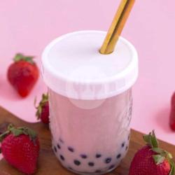 Strawberry Milk Boba