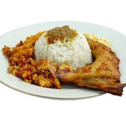 Nasi Sambelan (ayam Kalasan)