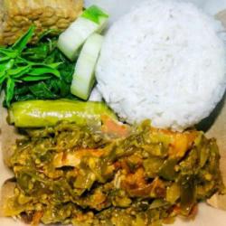 Ayam Geprek (tnp Nasi) Sambel Ijo