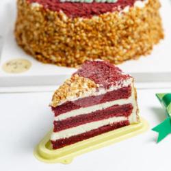 Red Velvet Nougat Cake