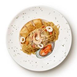 Mixed Seafood Aglio Olio