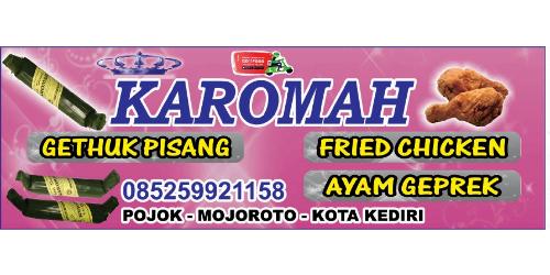 Getuk Pisang & Fried Chicken Karomah, Mojoroto