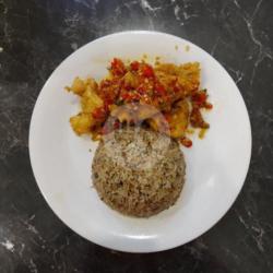 Nasi Bumbu Dori Cabe Garam