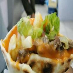 Kebab Besar Daging  Keju Lapis