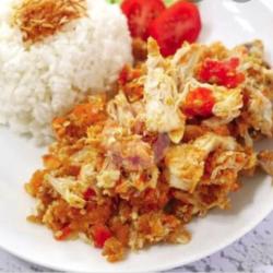 Nasi   Dada Geprek