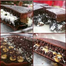 Brownies Kismis Coklat Porsi Besar / Jumbo