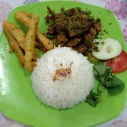 Nasi Ayam Tempe Sambal Hijau