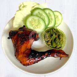 Ayam Bakar Sambel Ijo (tanpa Nasi)