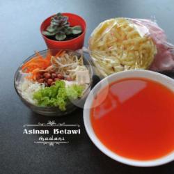 Asinan Sayur Kuah Merah Kemasan Plastik