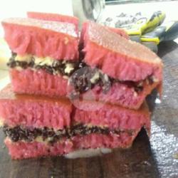 Martabak Redvelvet Keju Coklat