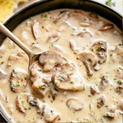 H1.05 Creamy Mushroom Soup (sup Jamur)