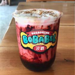 Brown Sugar Boba Red Velvet Fresh Milk