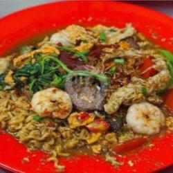 Indomie Kangkung Belacan Komplit