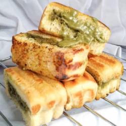 Roti Bakar Greentea Lumer