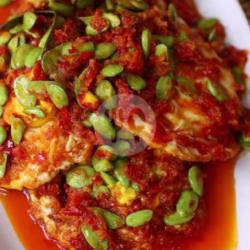 Sambal Telur Ceplok Pete