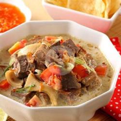 Soto Betawi Babat Kambing