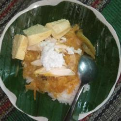 Nasi Suwir   Telur Kukus