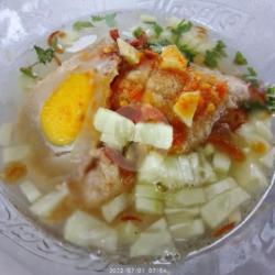 Pempek Telor   Bihun/mie Putih Kuah Bening