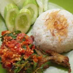 Nasi Ayam Sambal Kemangi(dada/paha)