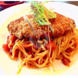 Chicken Katsu Spagethi Bolognese